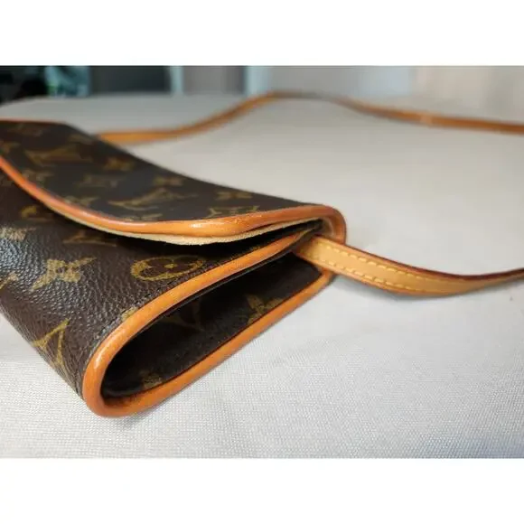 SOLD Louis Vuitton Monogram Twin Pochette PM Crossbody Bag Vintage Y2K - Picture 5 of 16